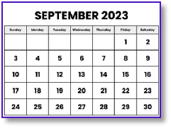 September 2023