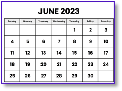 June 2023